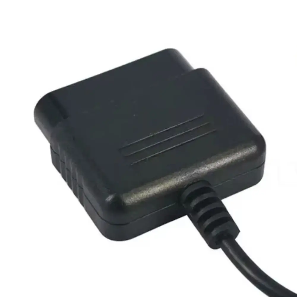Adaptador USB de Plástico Durável Preto para Máquina de Jogos, Cabo Conversor para Controle de Console de Jogos