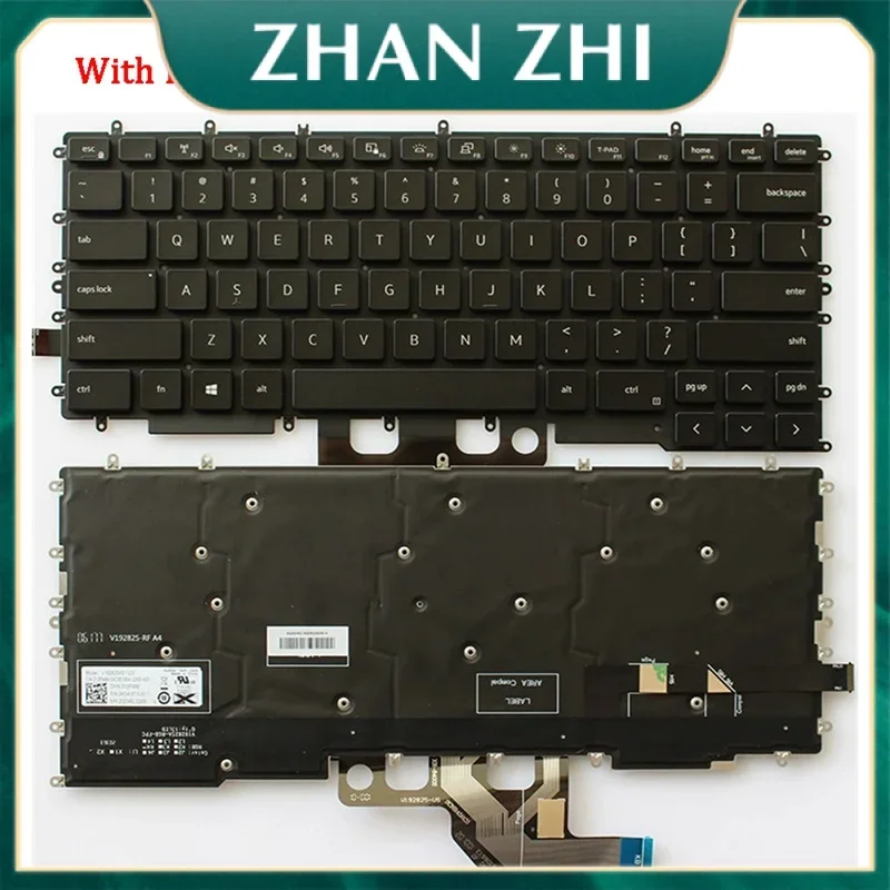 New Laptop Rreplacement Keyboard Compatible for DELL G7 7500 2020 With RGB backlit