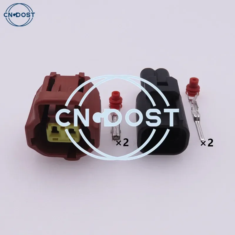 

1 комплект, 2-ходовой 184152-1 184151-1 184154-1, автомобильная вилка переменного тока в сборе, жгут проводов датчика температуры воды, водонепроницаемый разъем