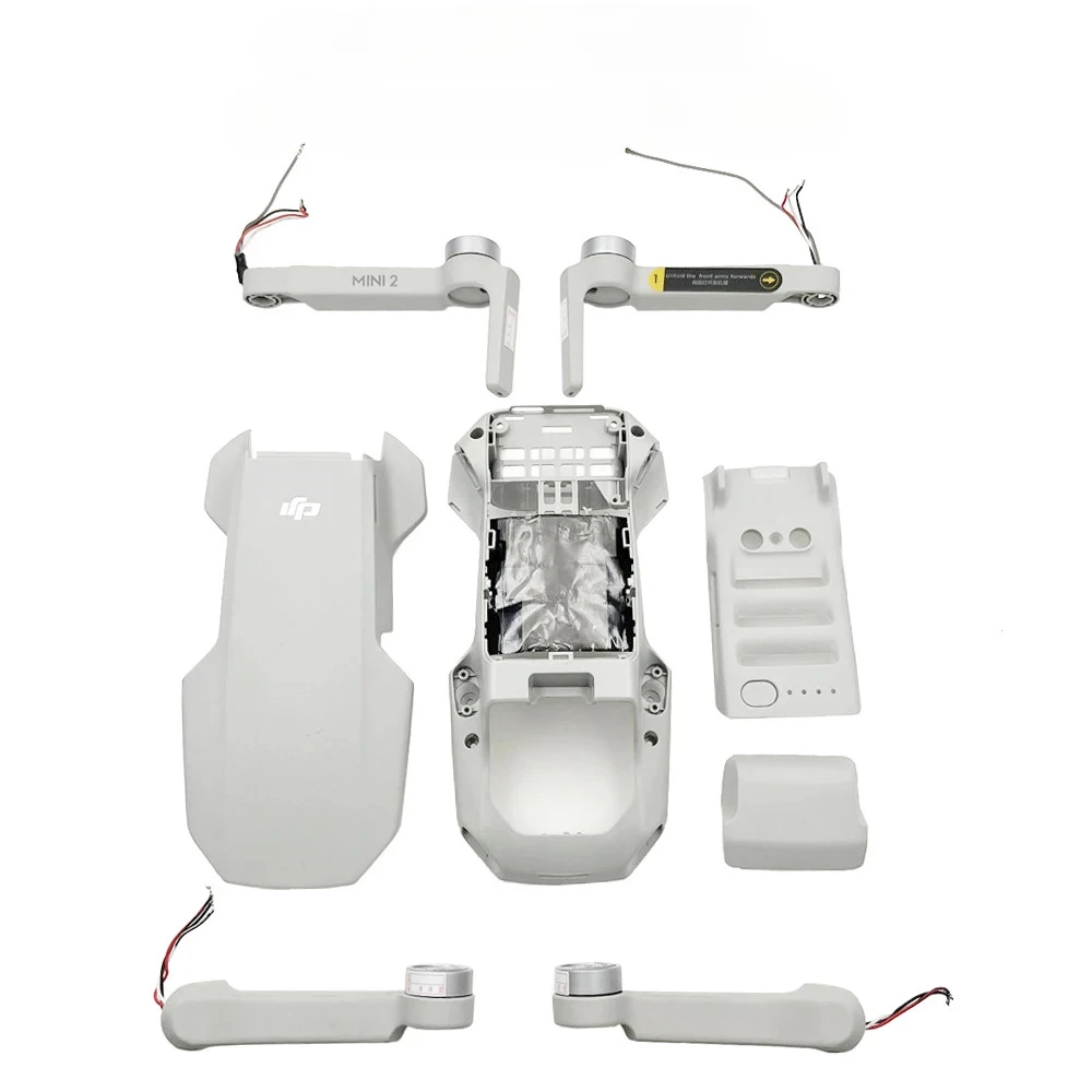 Body Shell Motor Arm for DJI Mini 2 Upper Cover Middle Frame Bottom Shell Front/Rear Left/Right Arms Spare Parts Original