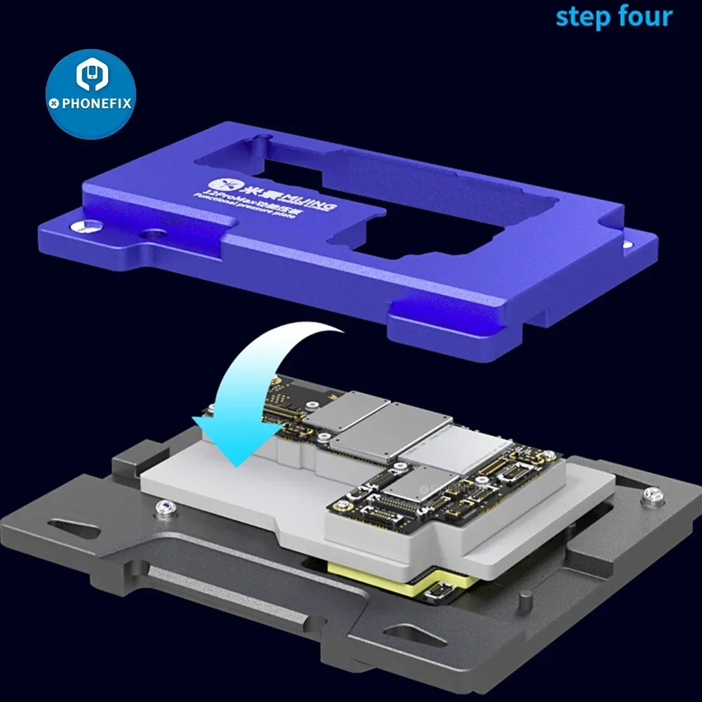 Mijing Professionelles logisches MainBoard Layered Testing Frame Lötvorrichtung für IPhone X-14PM Elektronik-Schweißreparaturwerkzeug