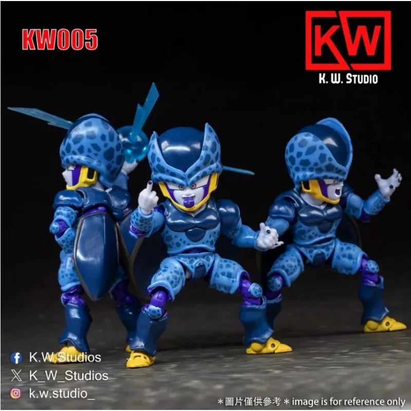 

In Stock！KW Studio Dragon Ball Z SHF Little Monster Little Cell Kw005 KW005P Action Anime Figures Models Toys Gifts