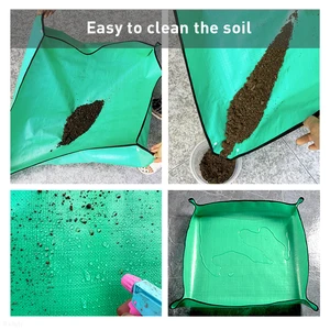 Thảm vườn gấp không thấm nước, miếng chậu bầu cho cấy ghép hoa hỗn hợp đất 12 Làm vườn bán hàng chính hướng tới - 3