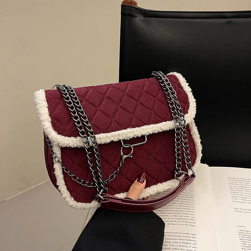 

Высококачественная женская сумка через плечо из искусственной кожи с цепочкой, повседневные женские сумки, сумки-мессенджеры для женщин, модная женская сумка через плечо