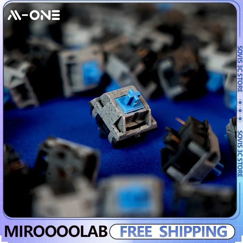 

MirooooLab M1 переключатель давления 22 мм пружины 45 г пользовательский HIFI линейный игровой переключатель для игр механическая клавиатура аксессуары подарок