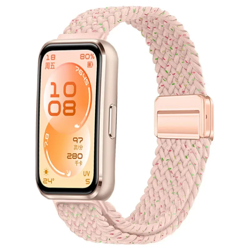 Offizielles geflochtenes Nylon-Schlaufenarmband für Huawei Band 11/11 Pro, Armband mit magnetischer Schnalle für Huawei Band 8/9/10/11/11 Pro – Detail 29