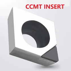 2 шт. PCD с алмазным наконечником ccmt 060204   вставки режущие инструменты ccmt 060202   ccmt 09t304 ccmt 120408   фрезерный инструмент для внутренней токарной обработки токарный станок