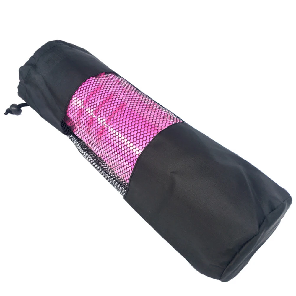 

3pcs Foam Roller Yoga Column Mesh Bag Lightweight Durable Canvas Storage Black Sports Gym Travel Camping Hunting Equipment
