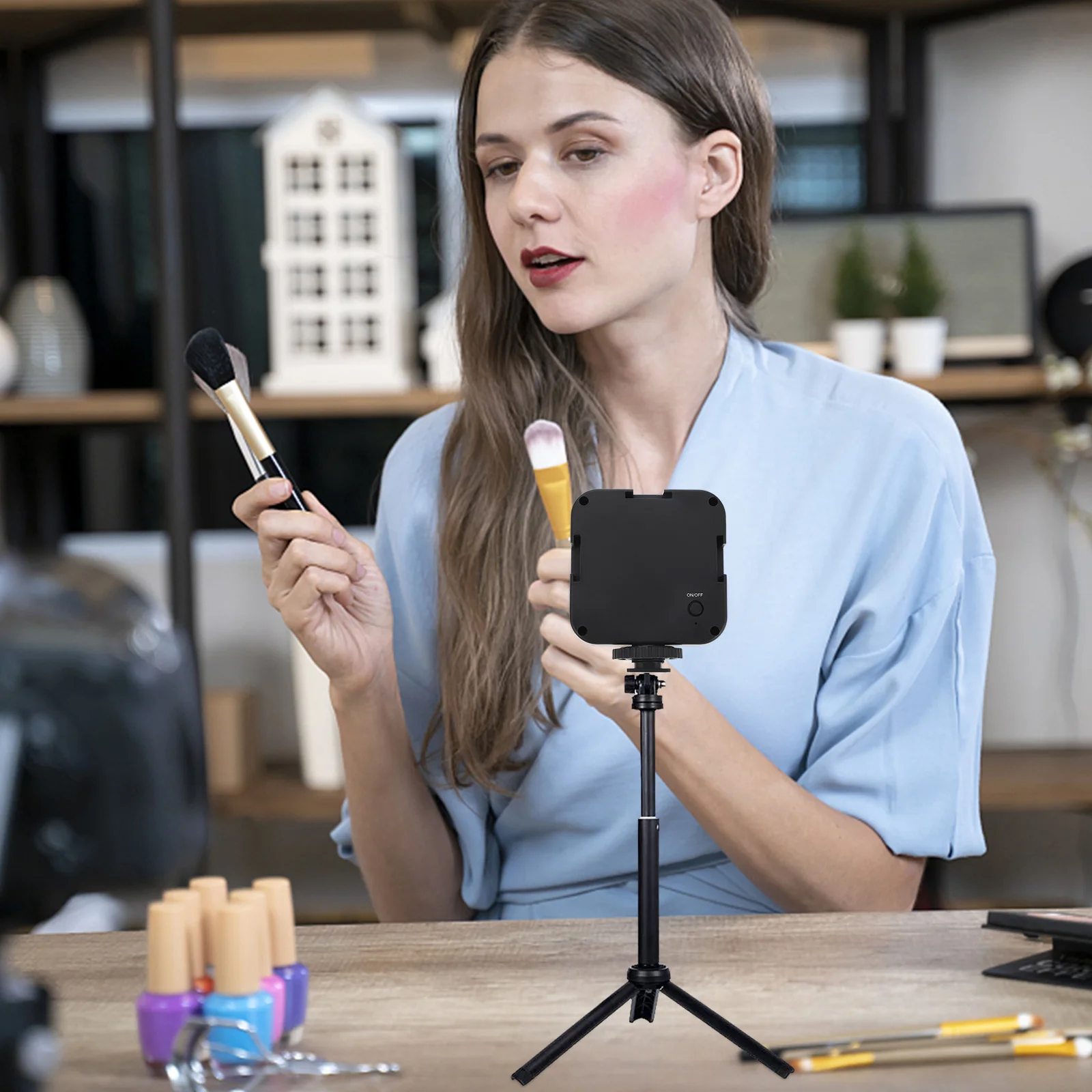 

Digital Camera Fill Light Photo Panel Beauty Filling Neutral Video Live Broadcast LED Photography Lamp White Supplementary