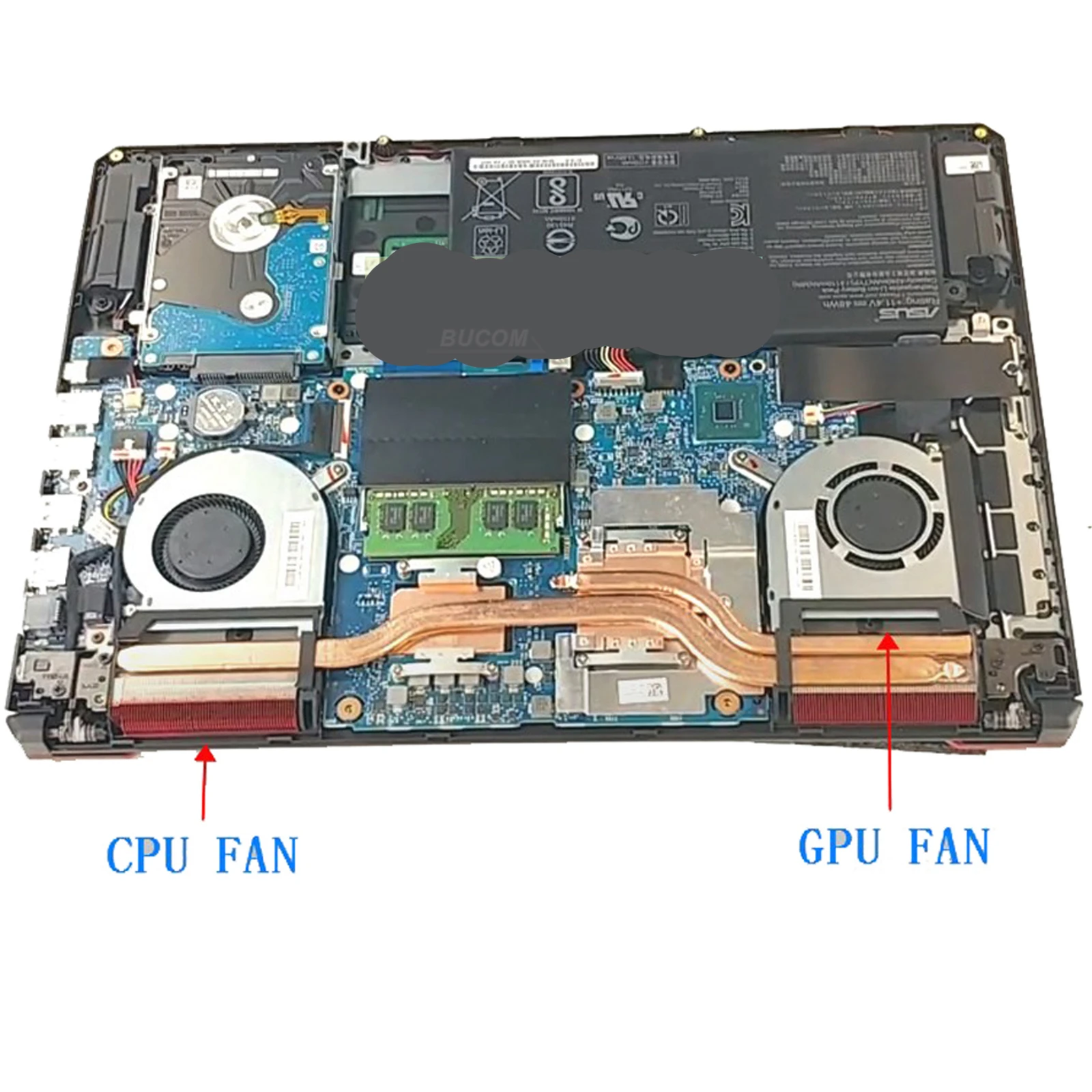 CPU  FAN ASUS TUF A15 FA506IU FA506IV FA506IH FA506II FA706IH FX506IU