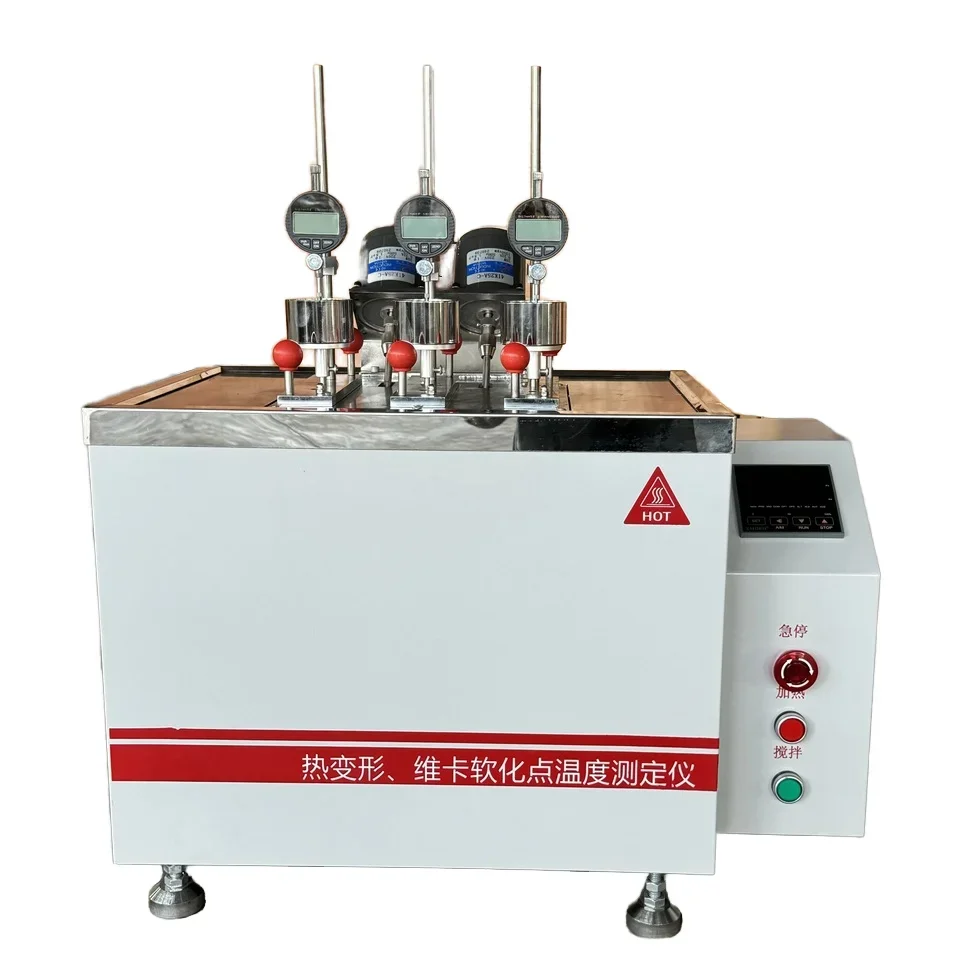 Softening Point Temperature Tester for Plastic and Rubber Measurements Testing Machine Use