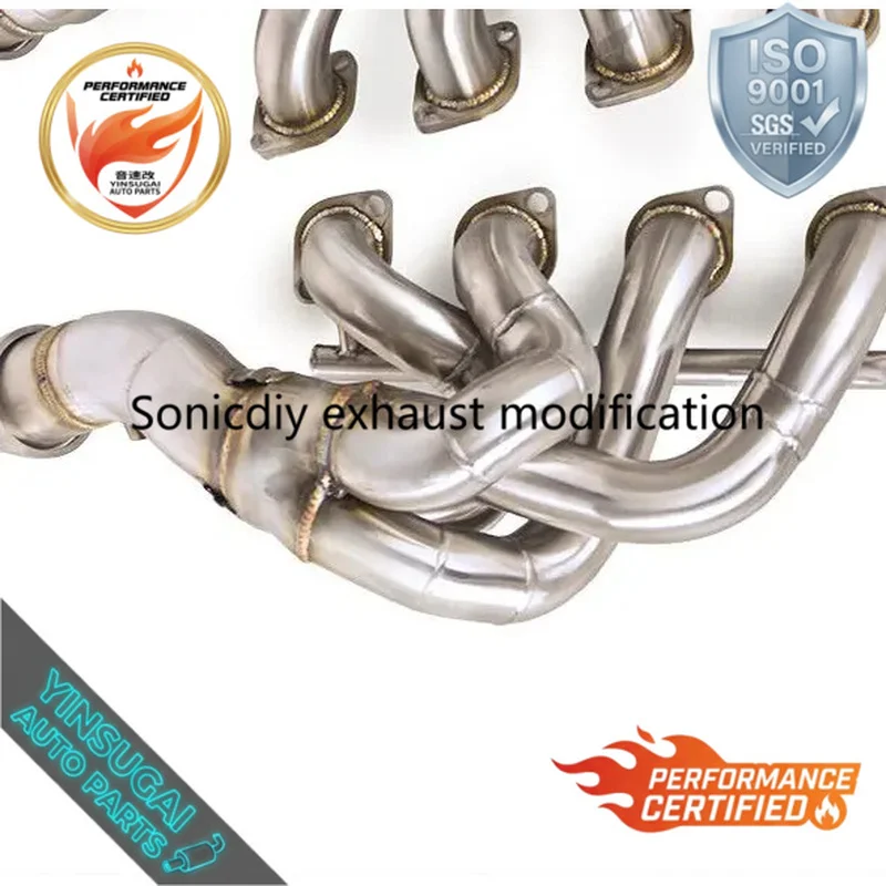 Cuski Stable Quality Racing Performance Exhaust Manifold Downpipe for Ferrari F360 Spider 3.6L 1999-2006