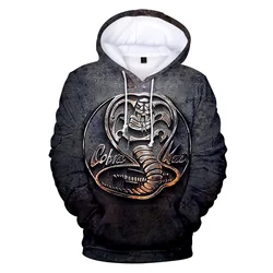 2023 NEW Fashion Casual Popular Cobra Kai 3D Printed Hoodies Men Women Autumn Streetwear Oversized Hooded Sweatshirts