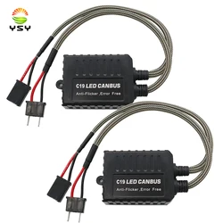H7 LED Canbus Decoder H8/H9/H11 H1 H3 LED Resistor Canbus Error Free Decoder Warning Anti Flicker Canceller For Car Headlights