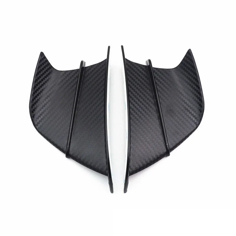 รถจักรยานยนต์ Universal Winglet Fairing Racing Wing ชุดสปอยเลอร์สําหรับ BMW R1200GS R1250GS LC S1000R RR YAMAHA R1 R3 SUZUKI DUCATI