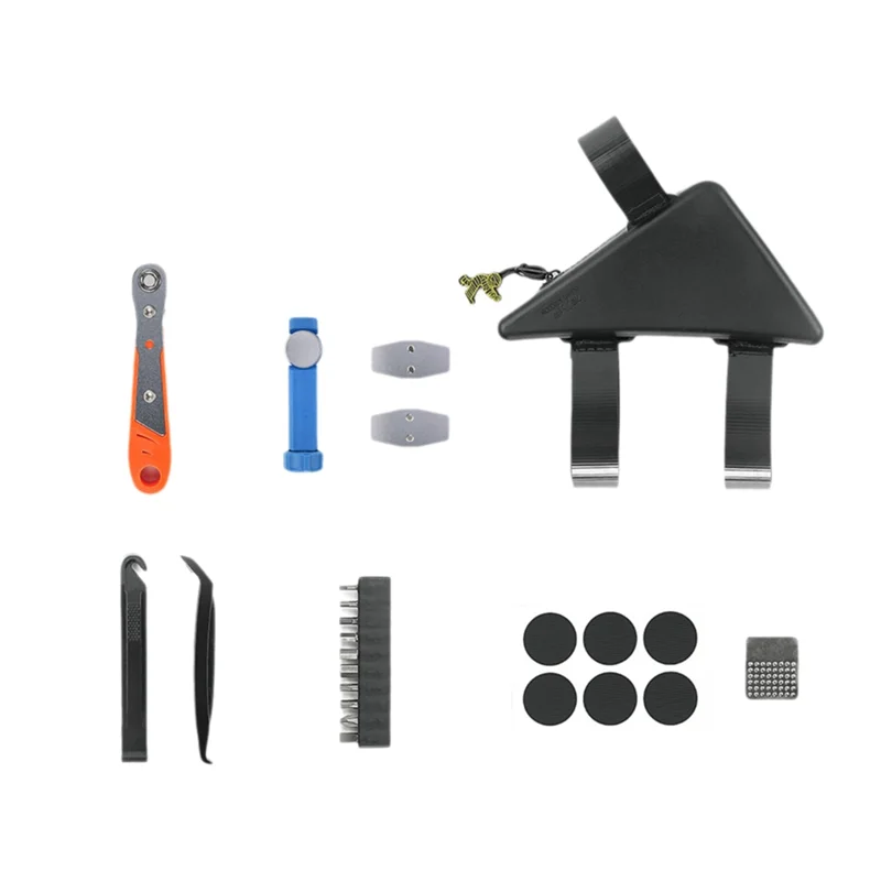 

FSTE-Bike Tool Triangle Bag For Brompton For Folding Bicycle Tool Storage Bag Brake Tool Set Tire Repair