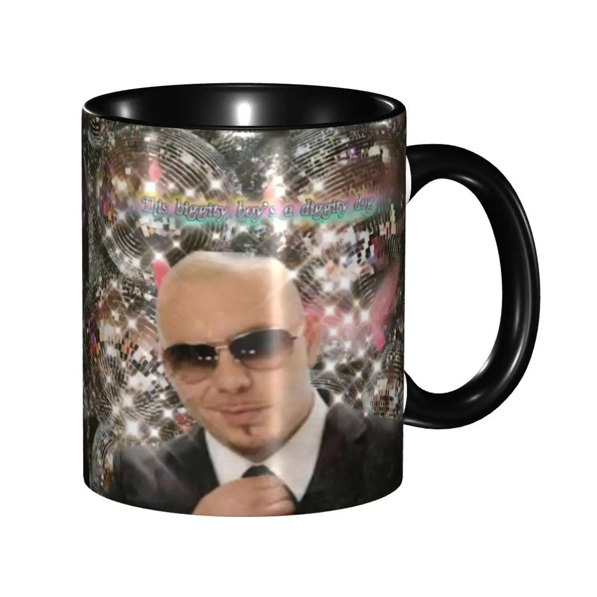 Singer Pitbull Tour 2026 Gift Mugs for Woman Man Novelty Coffee Cup Present for Home
