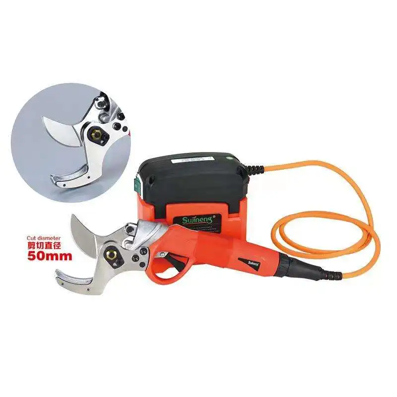 Garden pruning shears, electric pruning shears, cutting diameter 1.96 inches (50 mm)