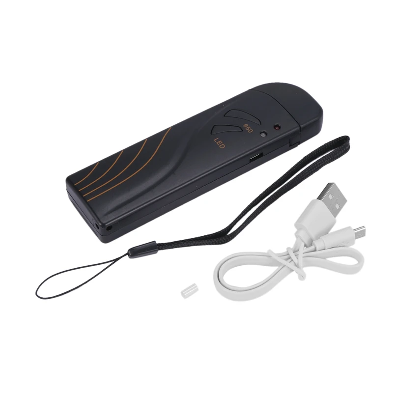 قلم اختبار كابل الألياف الضوئية FTTH ، إضاءة ليد صغيرة قابلة لإعادة الشحن ، نوع الضوء الأحمر ، محدد مواقع الأخطاء البصرية ، 15: 2