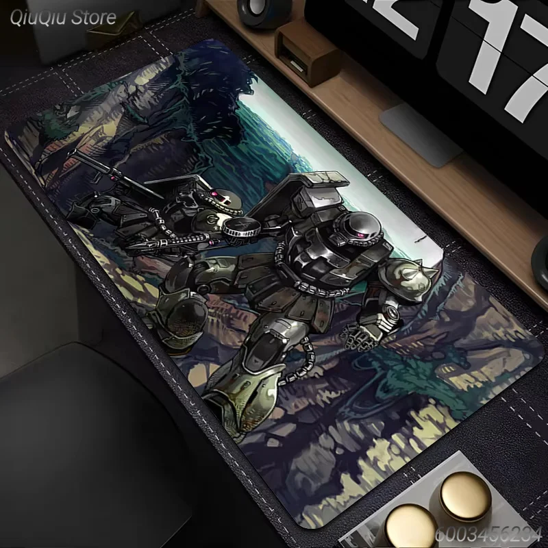 Mouse Pad Mechanical Warrior G-gundam Z-zaku II 90x40cm Notebook Games MousePad Keyboard Pad Mousepa