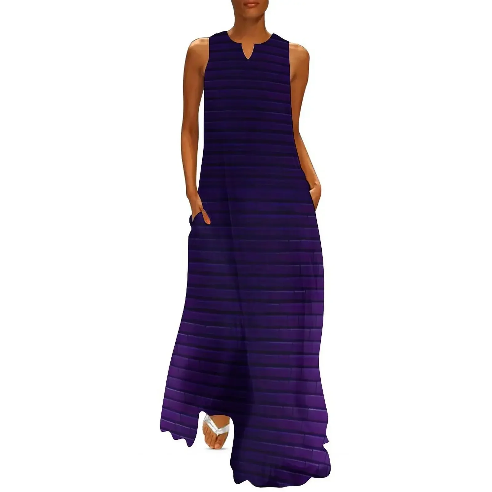 

Brick wall pattern _Red Brick Long Dress Women long dress summer clothes dresses for womens Dress