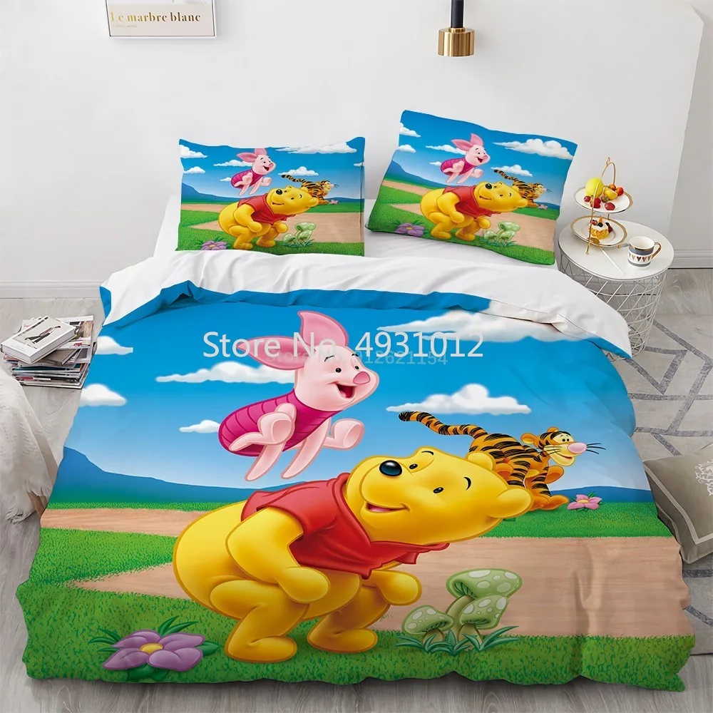 

Disney Winnie and Funny Friends Tiger Duvet Cover Set Bedding Set for Baby Boy Girl Comforter Quilt Cloth Bedcloth