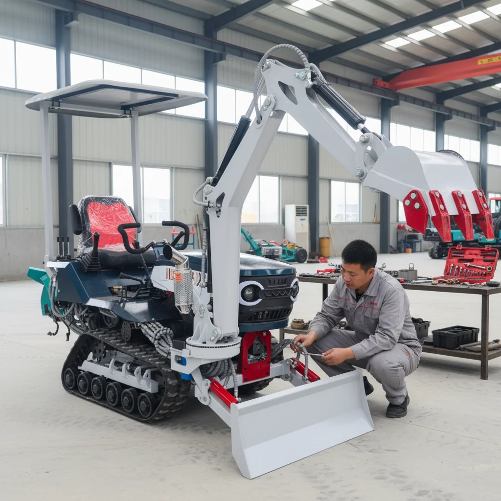 Customize Farm Crawler Tractor 50HP Multifunctional Agricultural Equipment Heavy Duty Use