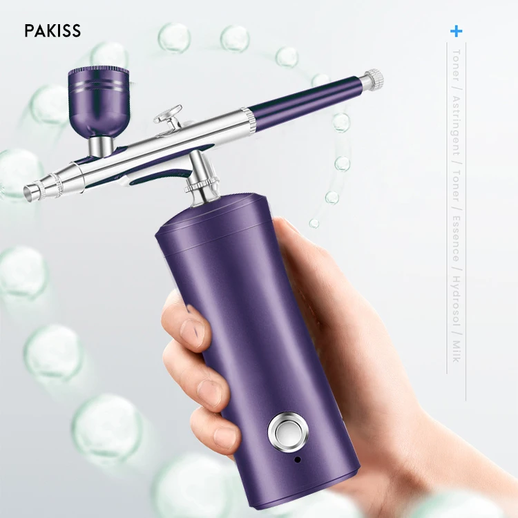 Pakiss Handheld Moisturizing  Nano Mist Facial Oxygen Water Face Infusion  Mist  Mini Sprayer Jet Water Oxygen Injector