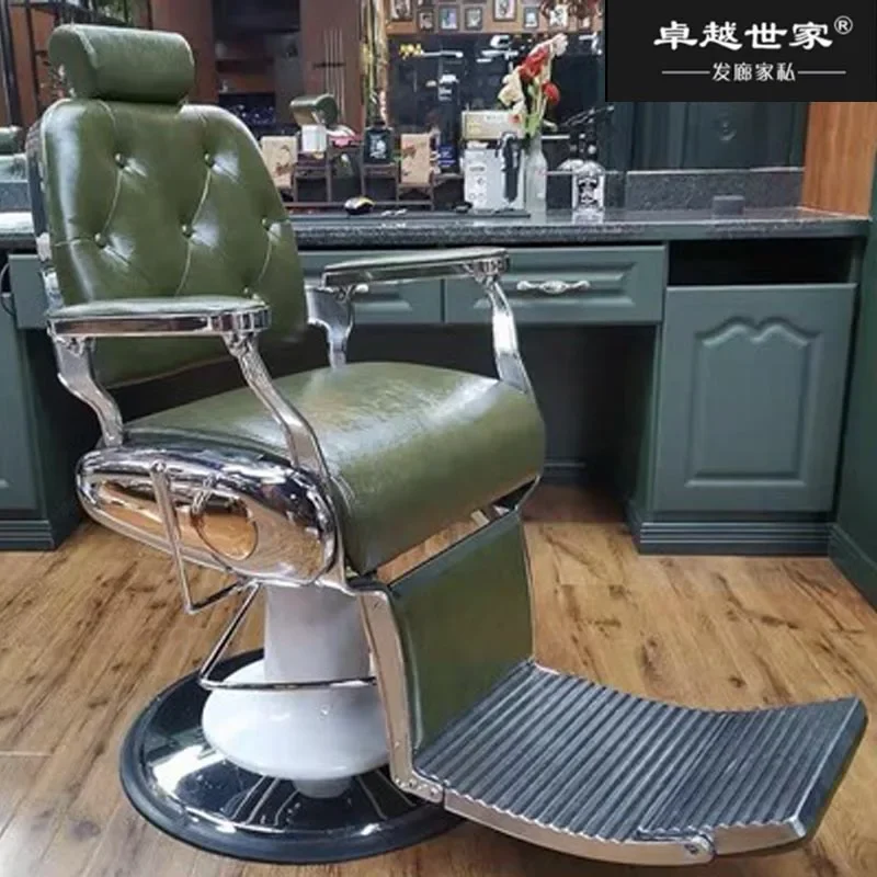 كراسي الحلاق المهنية كراسي تصفيف الشعر صالون ماكياج فاخر كرسي تدليك مضخة التجميل الهيدروليكية Cadeira صالون الحاجب