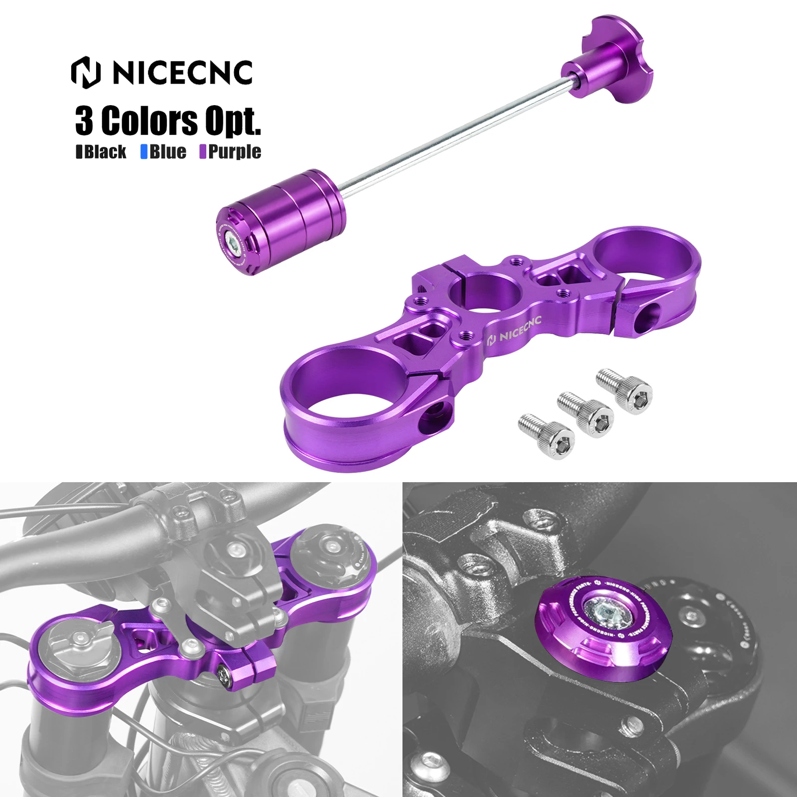

NICECNC For Surron Light Bee X Upper Triple Clamp Top Link Front Fork Suspension Core For Sur-ron Light Bee S Electric Dirt Bike