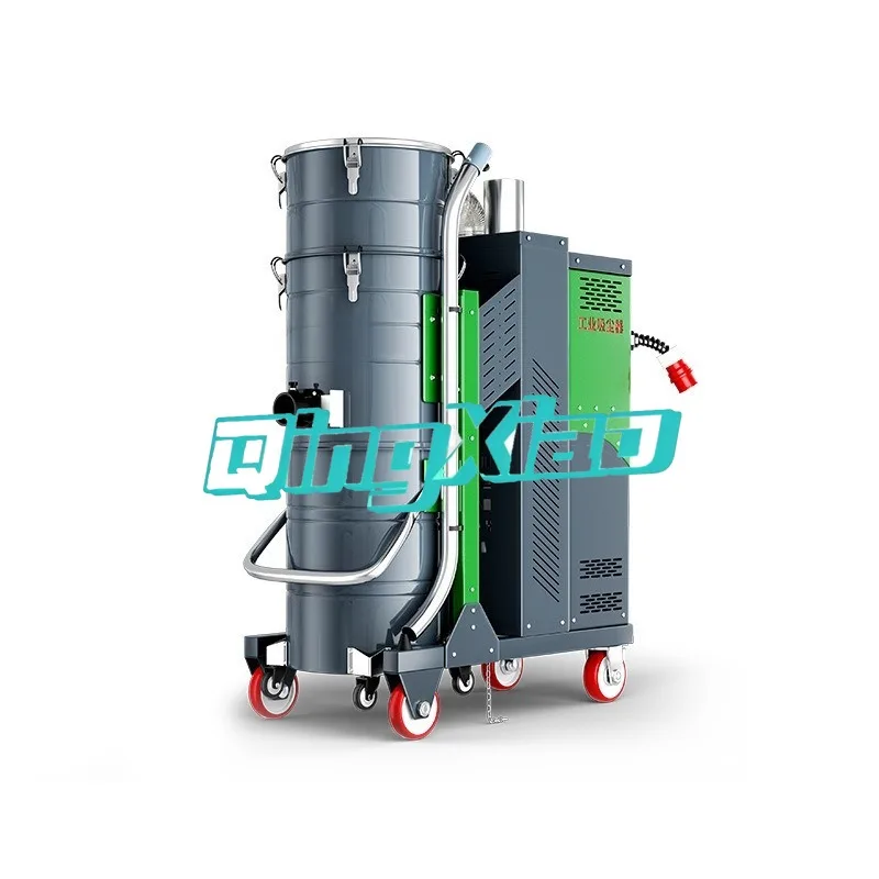 Electric Industrial Stainless Steel Vacuum Cleaner Automatic Filter Cleaning High Efficiency Dust Extraction 3kw Industrial Tool