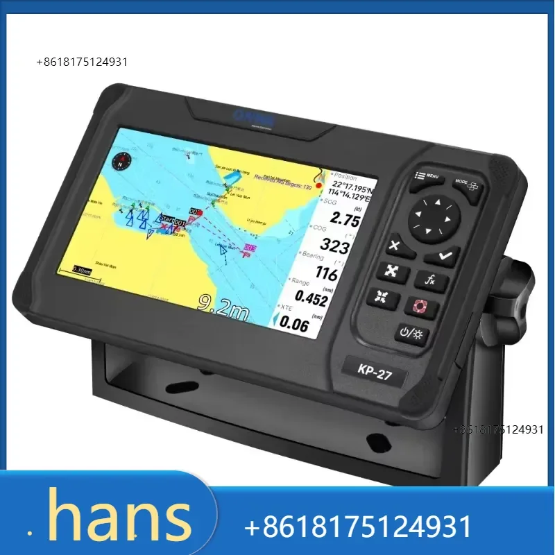 2026 Factory Direct Sales ONWA KP-27 7-inch Marine Chart Plotter SBAS Marine Navigator Locator Display Function Ship