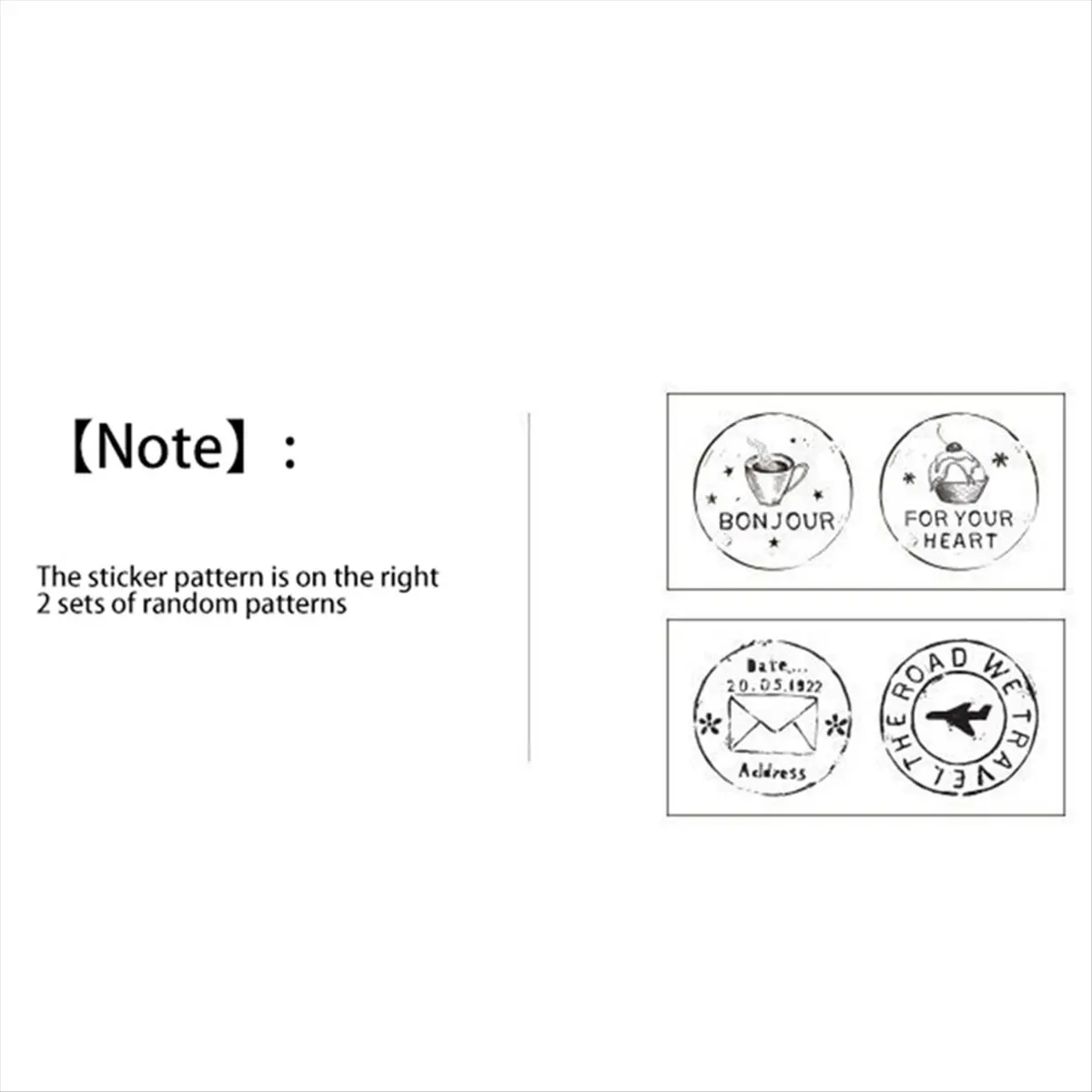 A20I 12 Pcs Vintage Paper Writing Paper European Style Paper for Letter Writing Letter Paper Stationery Number 8