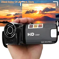 Digital Camcorder 720P Full HD 16MP DV Camcorder Digital Video Camera 270 degree Rotation Screen 16X Night Shoot Zoom Dropship