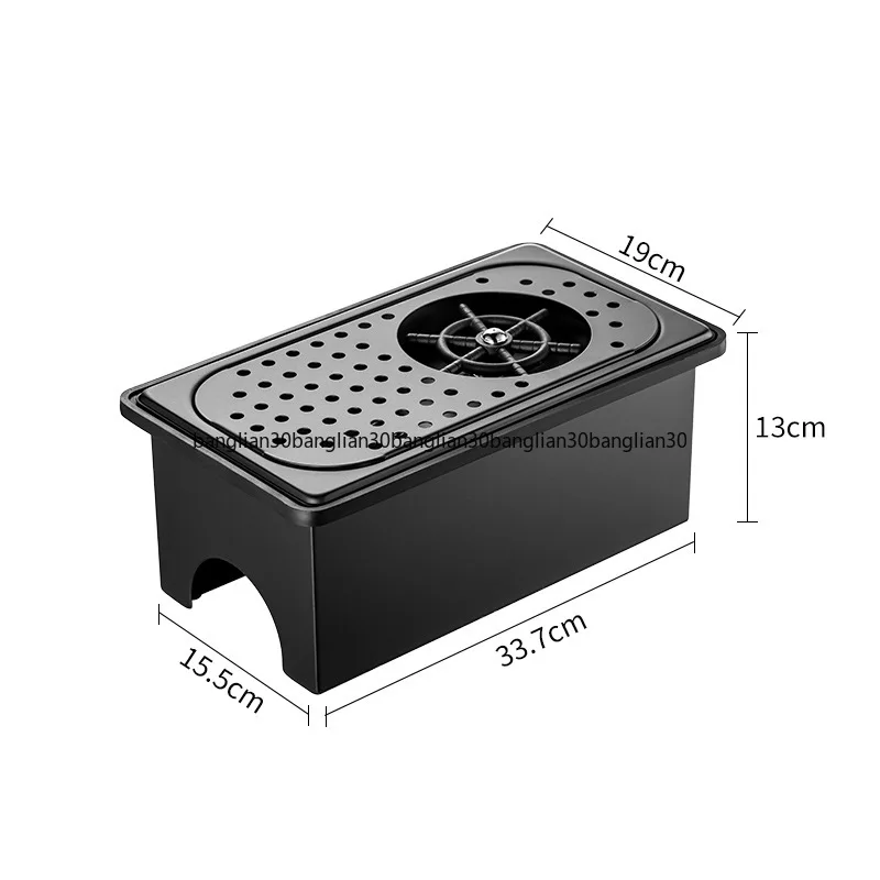 

Countertop High Pressure Cup Washer Outdoor Milk Tea Stall Stainless Steel Non-punching Automatic Cup Brewing Artifact Portable