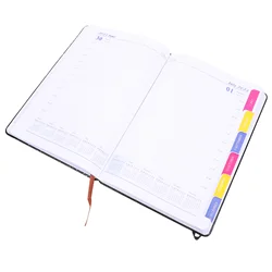 A5 Planner Office 2025 Schedule Notepads Daily Organizer Portable Agenda Book Paper Notebook