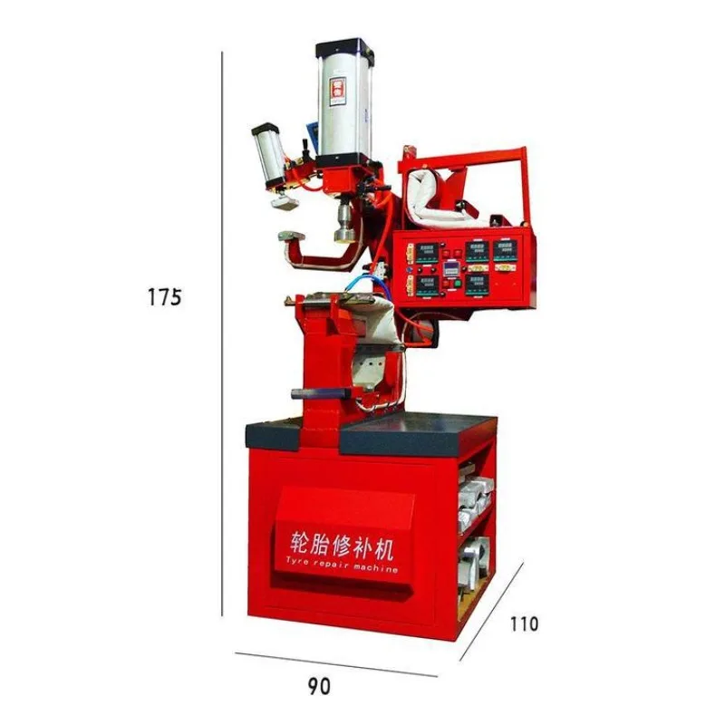 Auxiliary arm swing arm tire disassembly and assembly machine