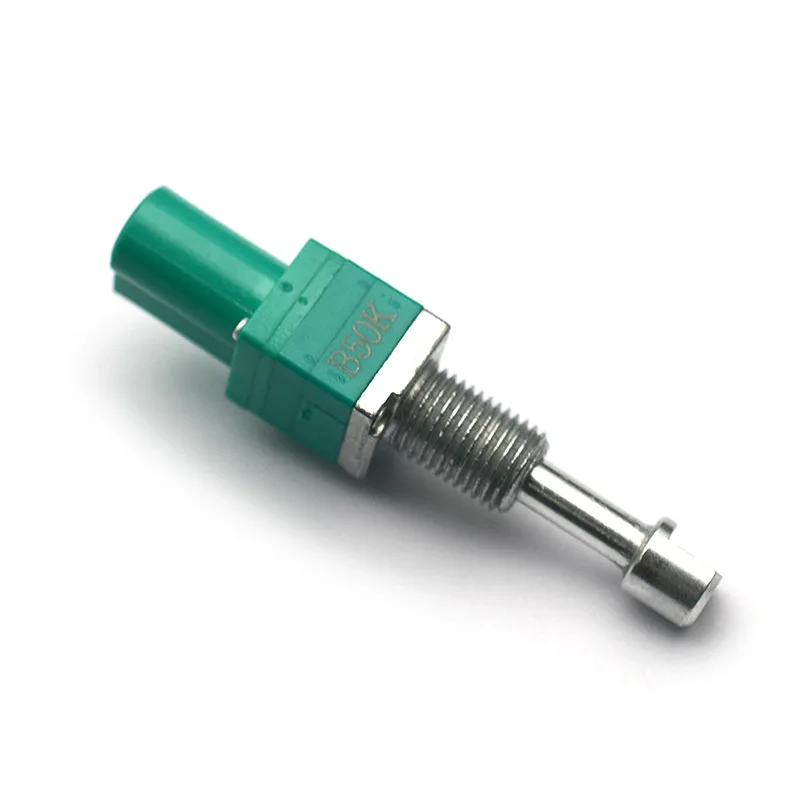 Push-Pull B50K Dual Concentric Stacked Guitar Potentiometer, Split Shaft Volume Pot with Center Detent, Long Shaft Pot