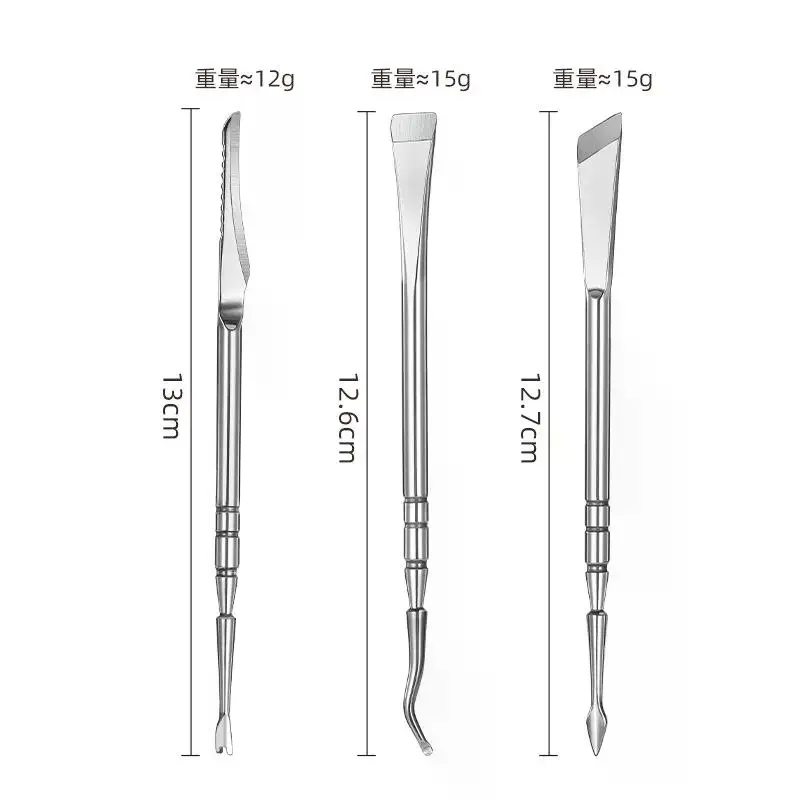 ตะไบเท้าแบบมืออาชีพ, น้ำยาล้างแคลลัส, เครื่องขูดเท้าสแตนเลสแบบสองด้าน, เครื่องมือดูแลเท้าสำหรับผู้ชายและผู้หญิง