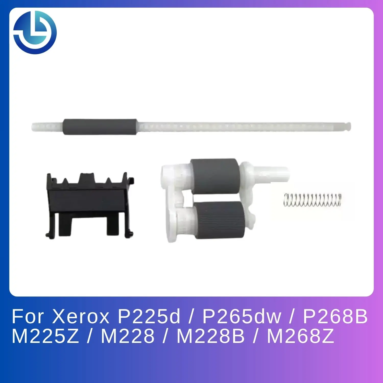 

Paper Feed Roller for Xerox P225d P265dw M225Z P268B M228 M228B M268Z Tray Pickup Roller