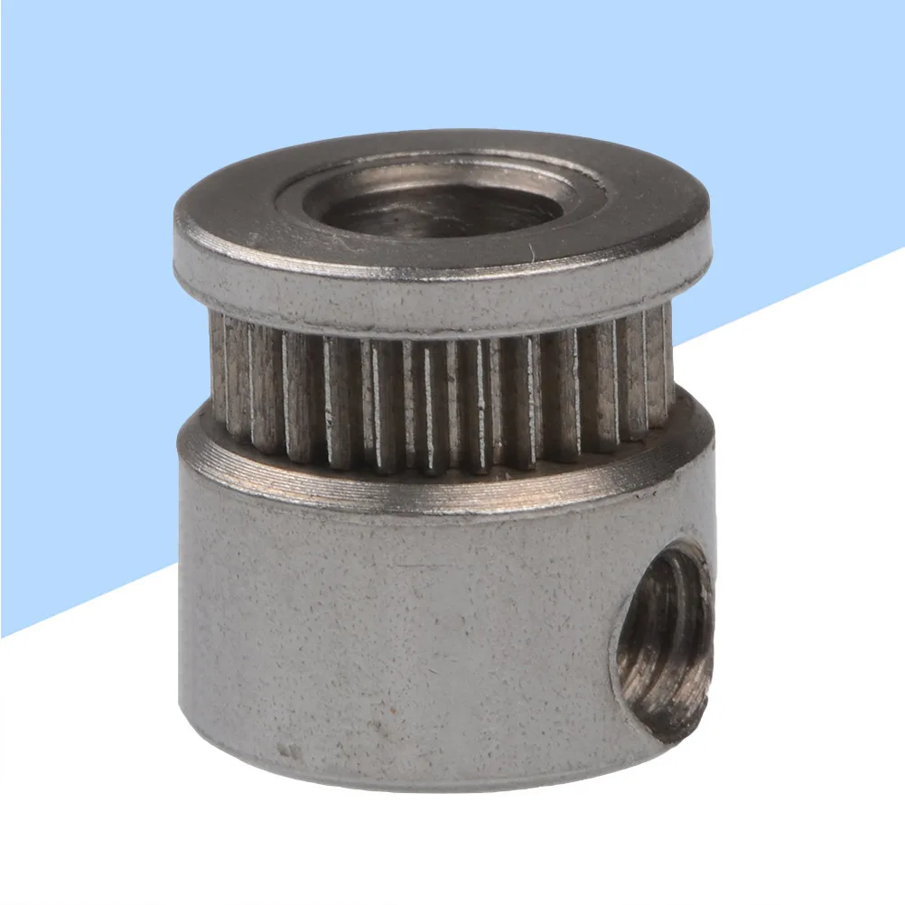 28 Gear Extruder Wheel Stainless Steel Reducer for 3D Printer Extrusion Wheel Drawing Reliable Fast Installation