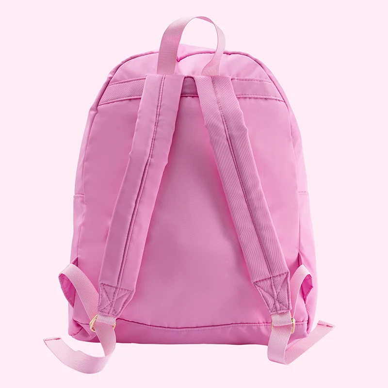 Classic Backpack High Quality Waterproof Nylon STONEY Travel Bag Backpacks Schoolbag for Girls Macaron Solid Color Bookbag