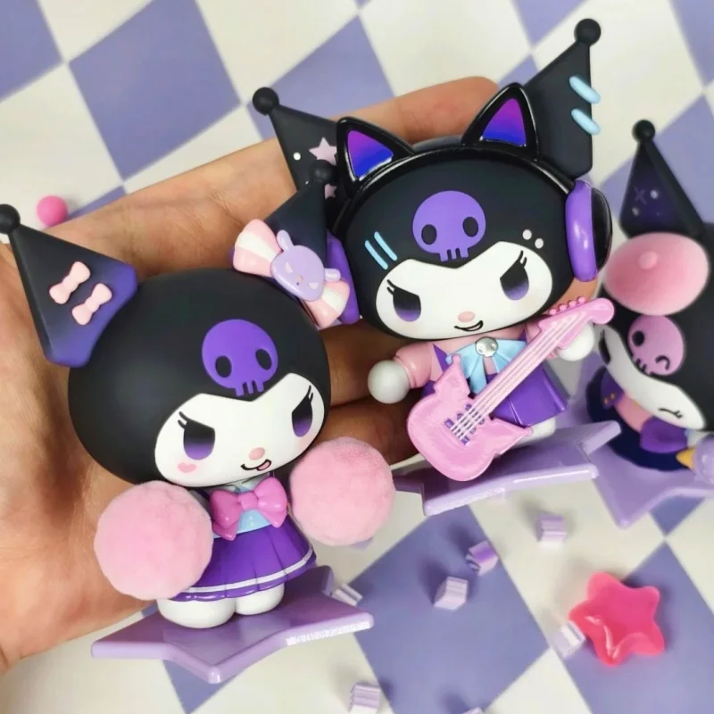 

Kuromi Anime School Diary Figures Blind Box - Desktop Decoration Model Toy for Kids Graduation Gift Trendy Collectible