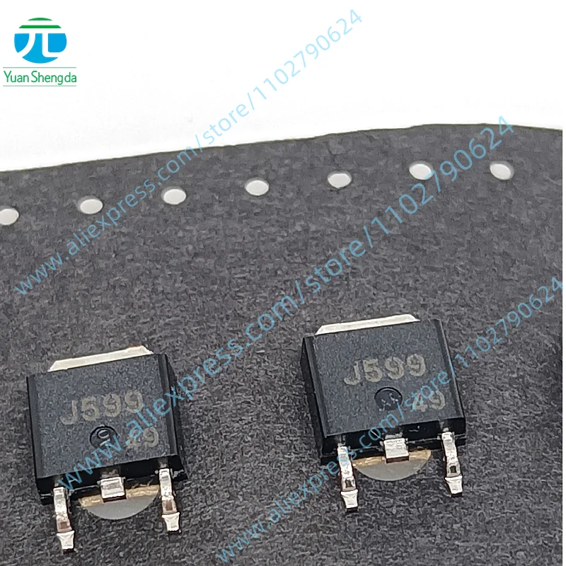 

5 шт. новый оригинальный 2SJ599-Z P-MOSFET 60 в/20A TO-252 J599