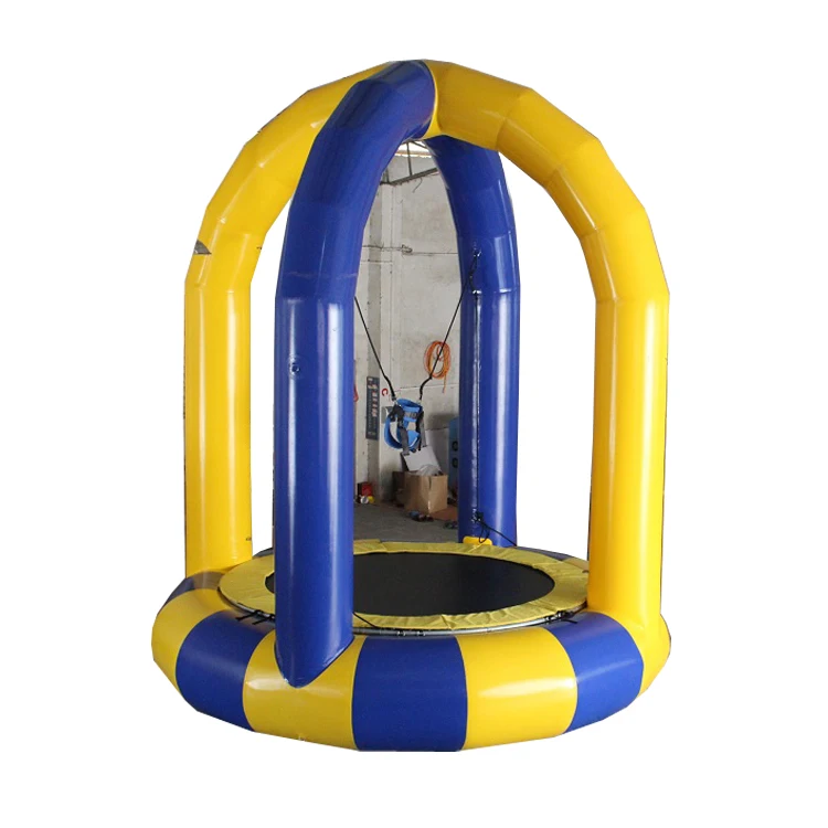 

Single Inflatable Bungee Jumping Bungee Trampoline Carnival Games