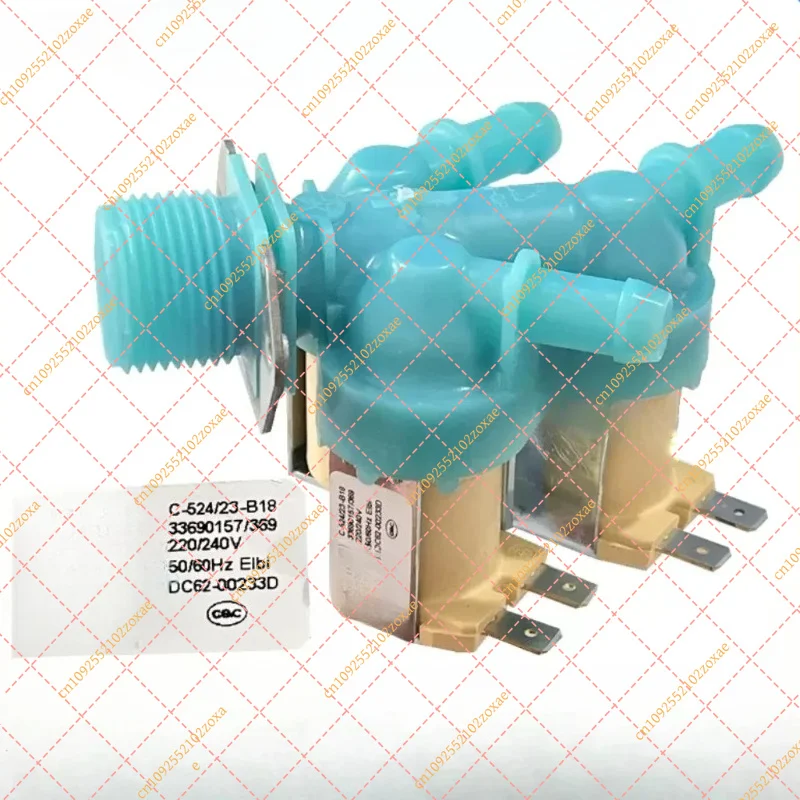 DC62-00233D Water Inlet Valve for Samsung Washing Machine - 220V 50/60Hz Solenoid Replacement Part