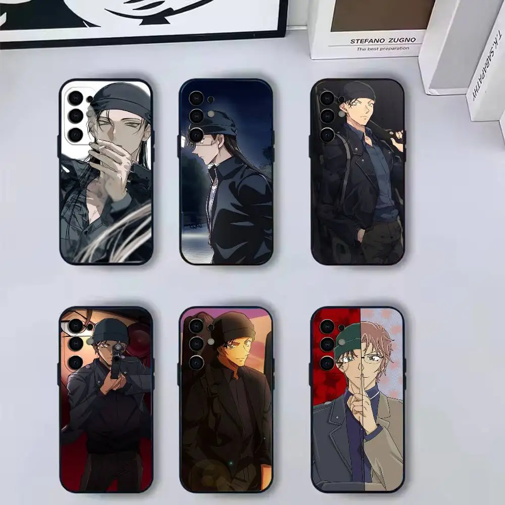 

Ssilver Bbullett Phone Case For Samsung S 25,24,23,22,30,21,10,9,Ultra,Plus,Lite,FE,4,5 G Soft Black Case