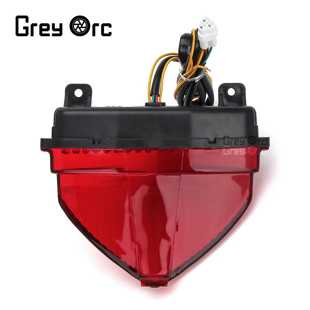 

Red LED Rear Tail Light With Turn Signals Light For Yamaha YZF R1 YZF-R1 2004 2005 2006 Integrated Brake Lamp Taillight