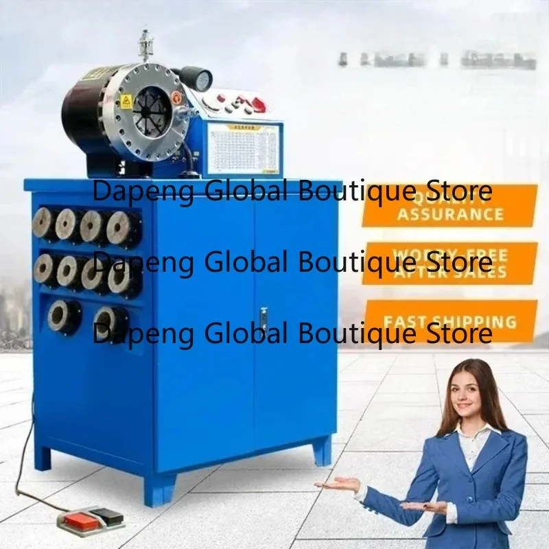 6-51mm  Machine With 10 Sets of DiesFully Automatic Hydraulic Hose Crimping Machine Crimper