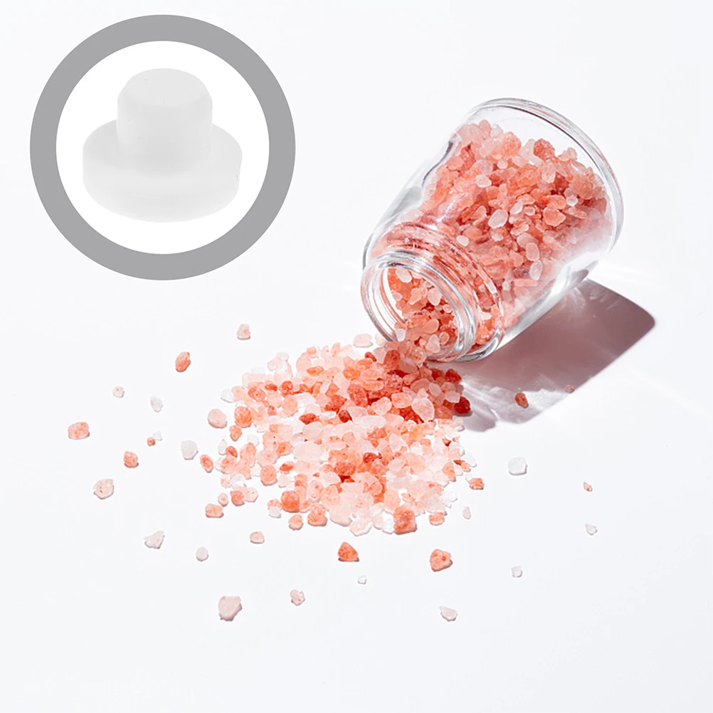 

12 Pcs Pipeline Silicone Stopper Reusable Salt Shaker Plugs Silica Gel Bottle Cap
